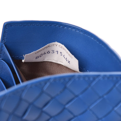 Bottega Veneta Nappa Intrecciato Bi-Fold Wallet Bleuette 7 of 8