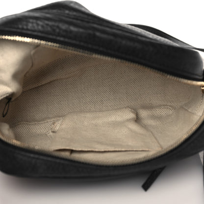 Gucci Pebbled Calfskin Small Soho Disco Bag Black 5 of 9