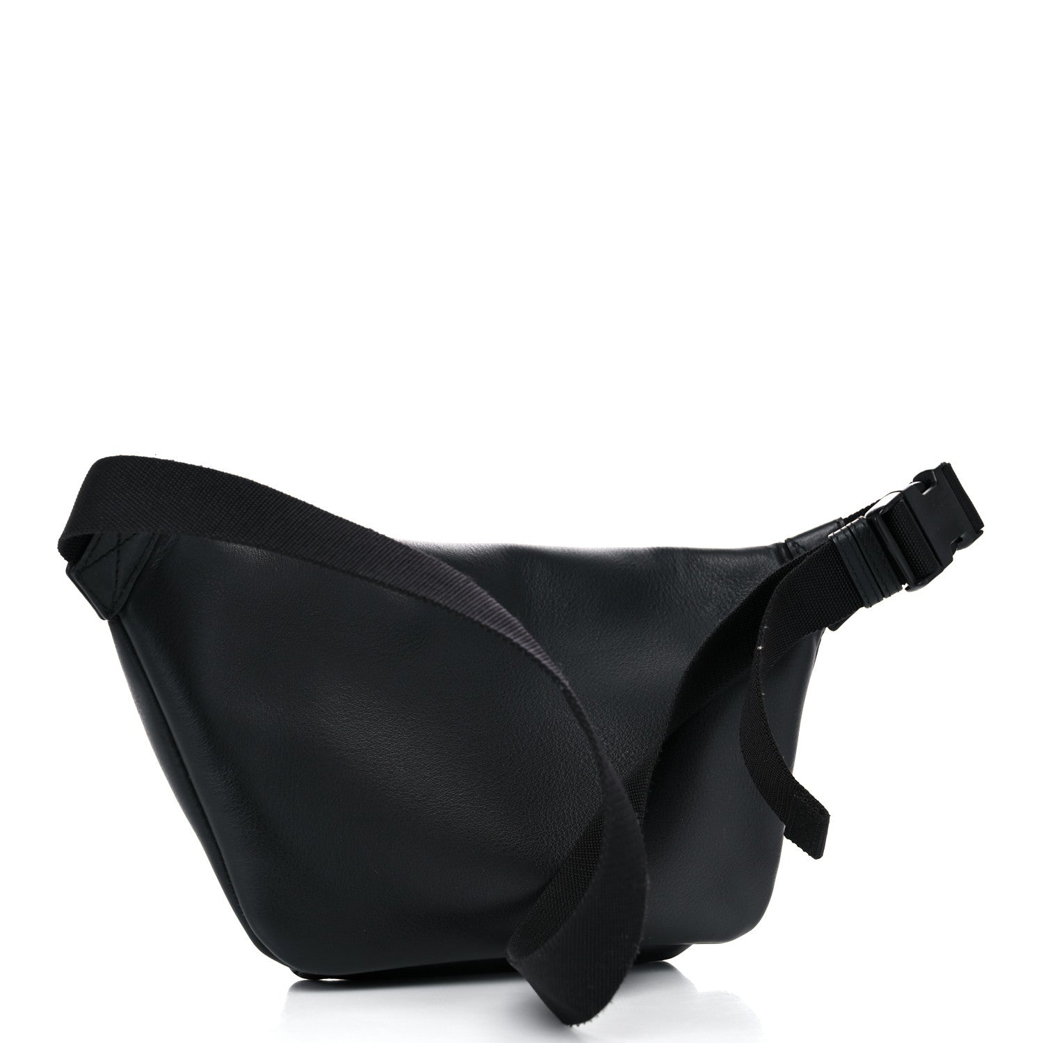 Balenciaga Calfskin Everyday Logo Belt Bag Black 3 of 9