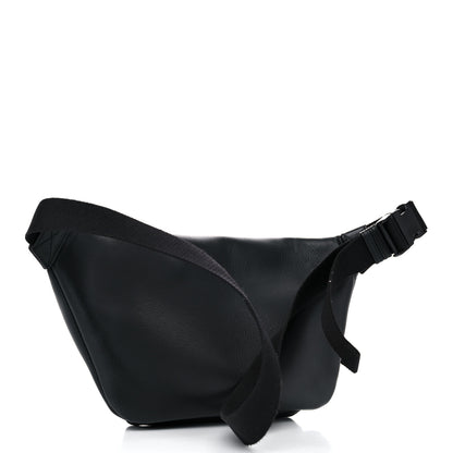 Balenciaga Calfskin Everyday Logo Belt Bag Black 3 of 9