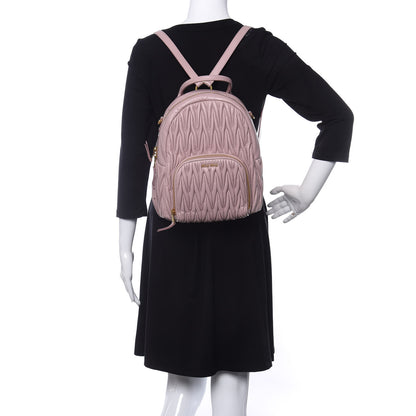 Miu Miu Nappa Matelasse Backpack Mughetto 2 of 13