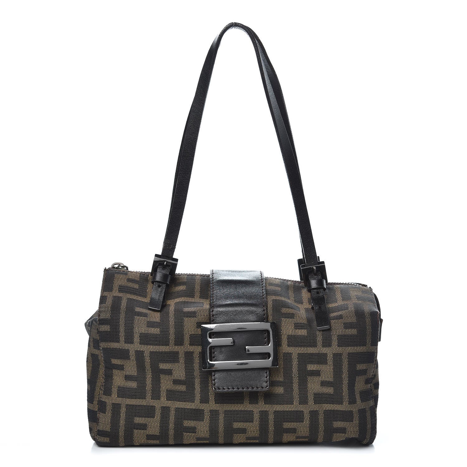 Fendi Zucca Small Handbag Tobacco 1 of 11