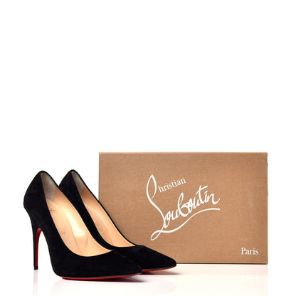 Christian Louboutin Veau Velours Alminette 100 Pumps 37.5 Black 11 of 11