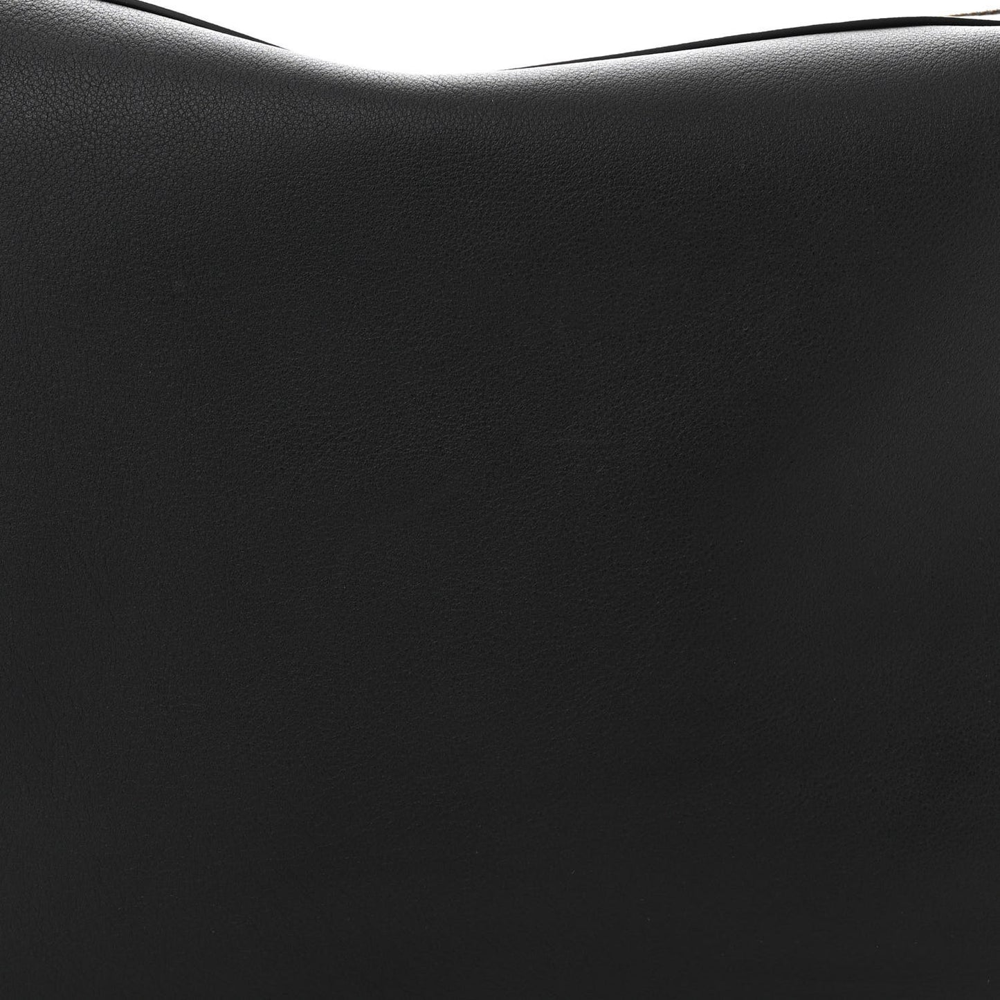 Supple Calfskin Large Romy Shoulder Bag Black