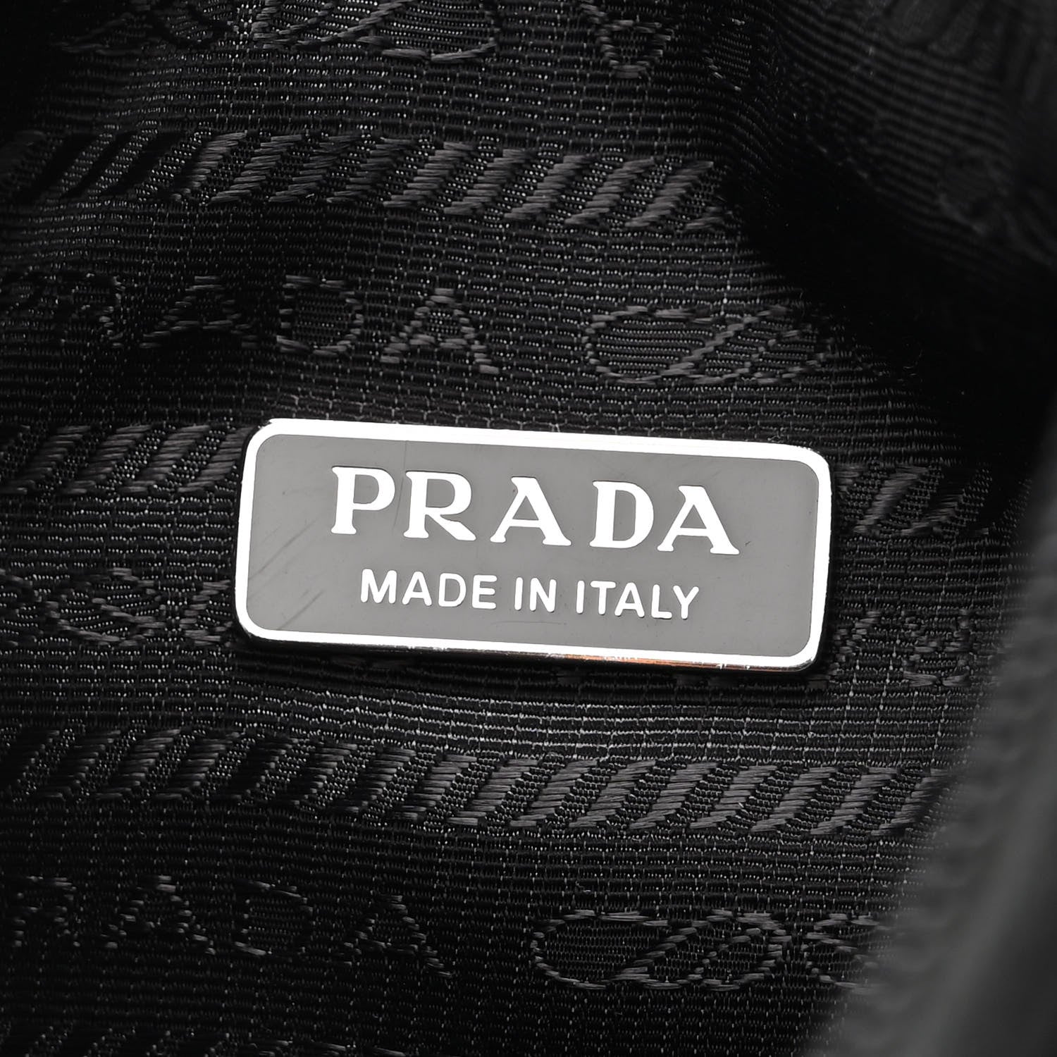 Prada Tessuto Nylon Mini Re-Edition 2000 Bag Black 6 of 9