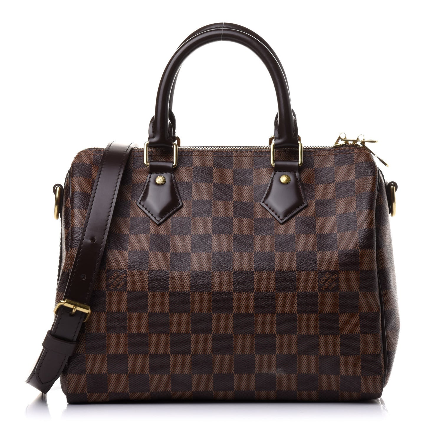 Damier Ebene Speedy Bandouliere 25