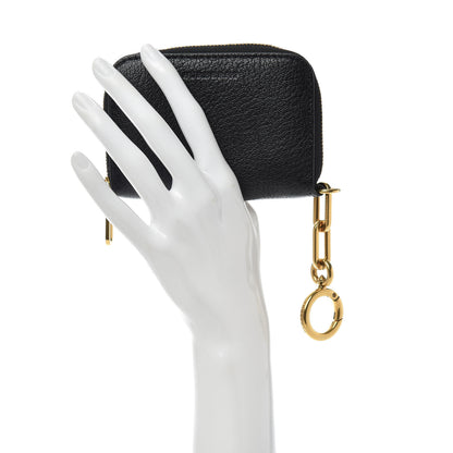 Burberry Goatskin Berkely Zip Around Wallet Black 2 of 6