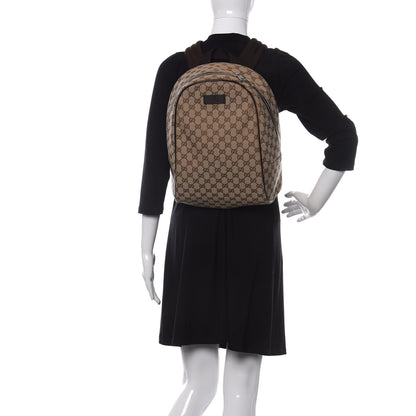 Gucci Monogram Travel Backpack Dark Brown 2 of 11