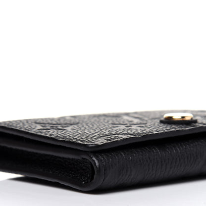 Louis Vuitton Empreinte Business Card Holder Black 7 of 9