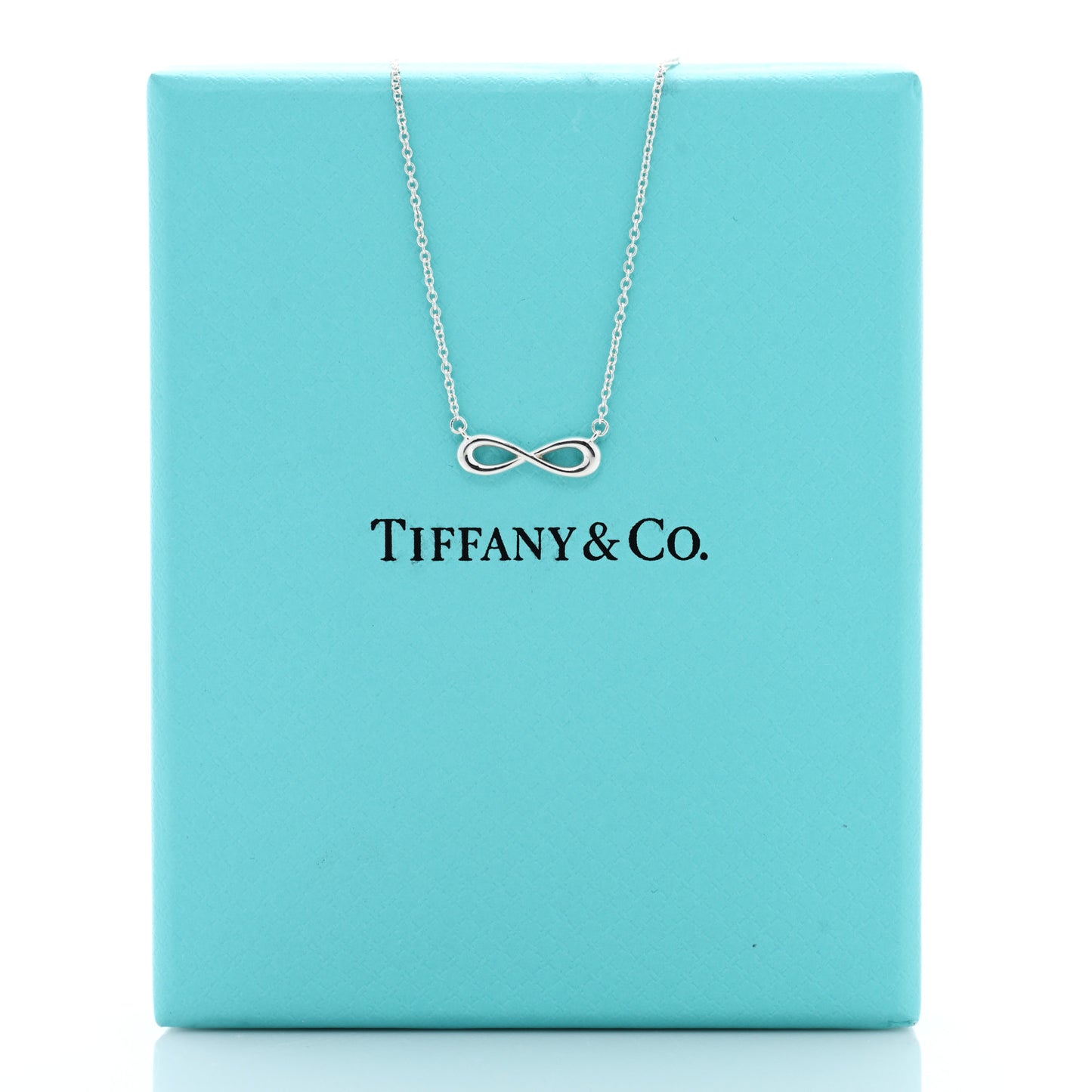 Sterling Silver Mini Infinity Pendant Necklace