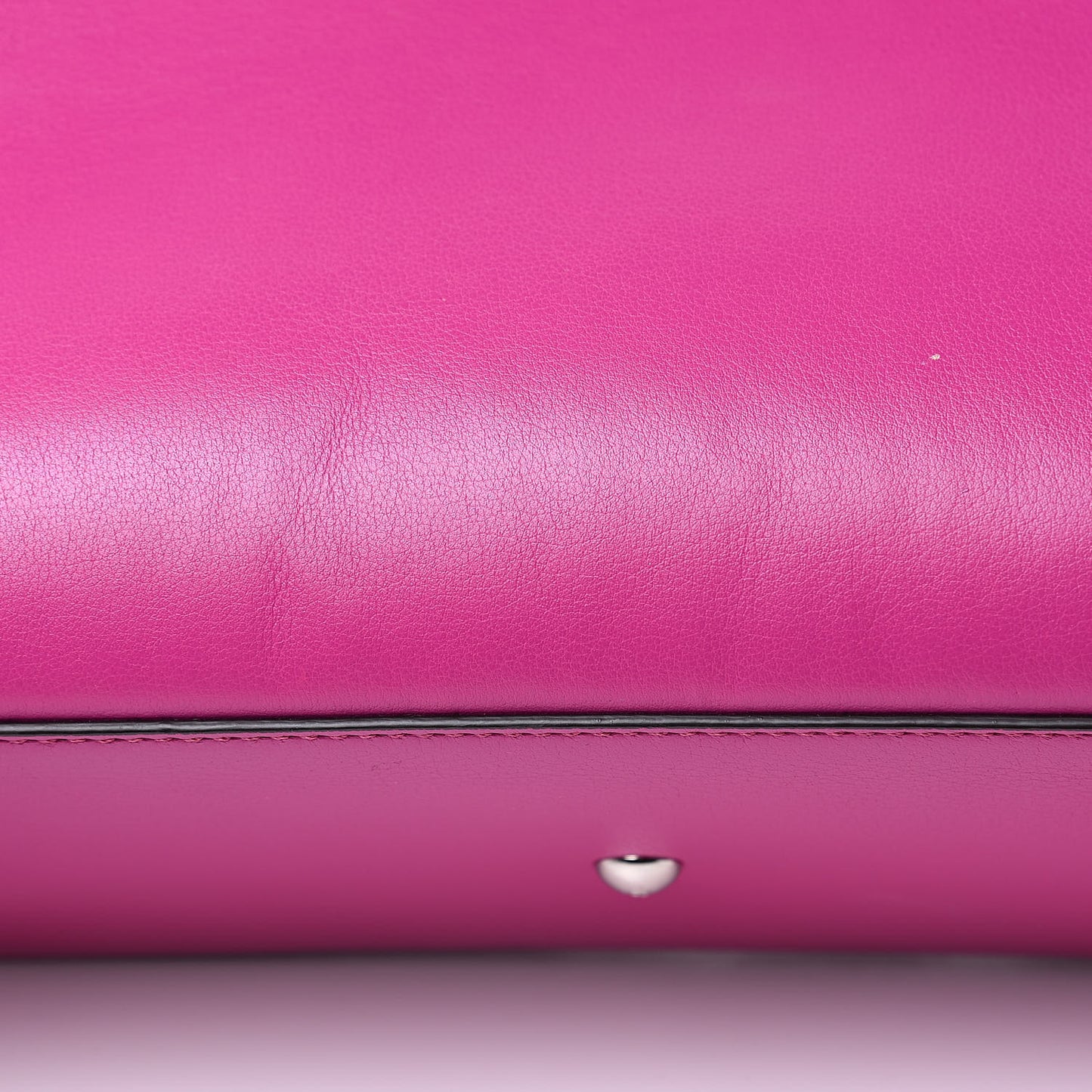 Vitello Dolce Shiny Nappa Petite 3Jours Tote Magenta Carbone