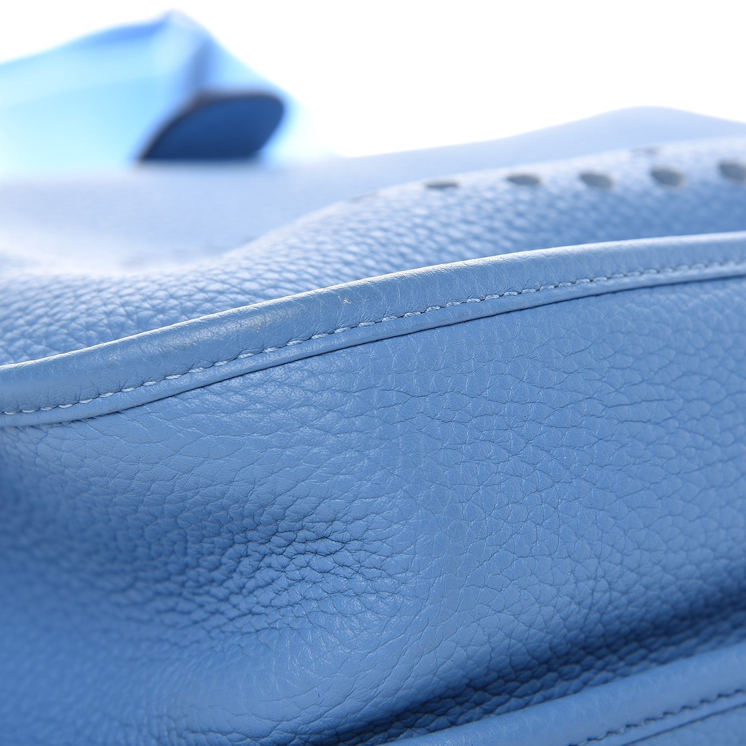 Hermes Taurillon Clemence Evelyne III GM Bleu Paradis 9 of 9
