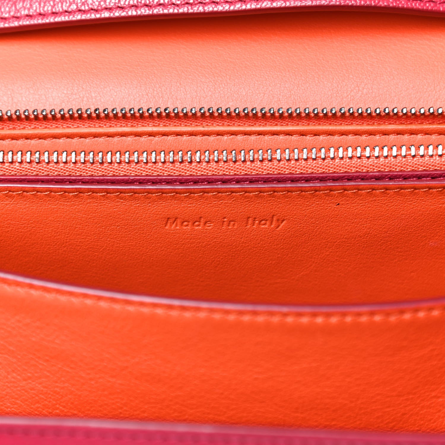 Celine Goatskin Medium Classic Box Flap Bag Dark Pink 6 of 17