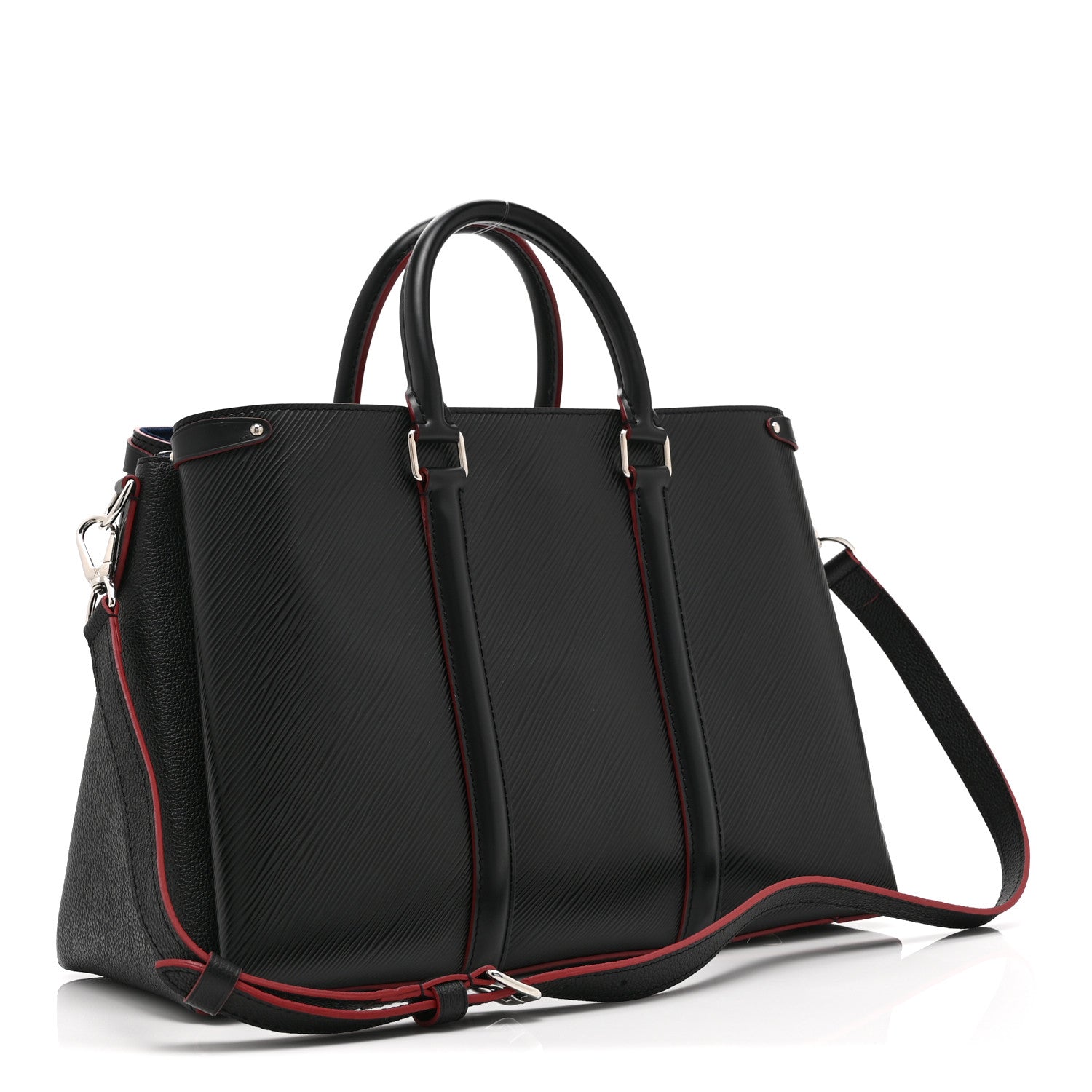 Louis Vuitton Epi Soufflot MM NM Black 3 of 10
