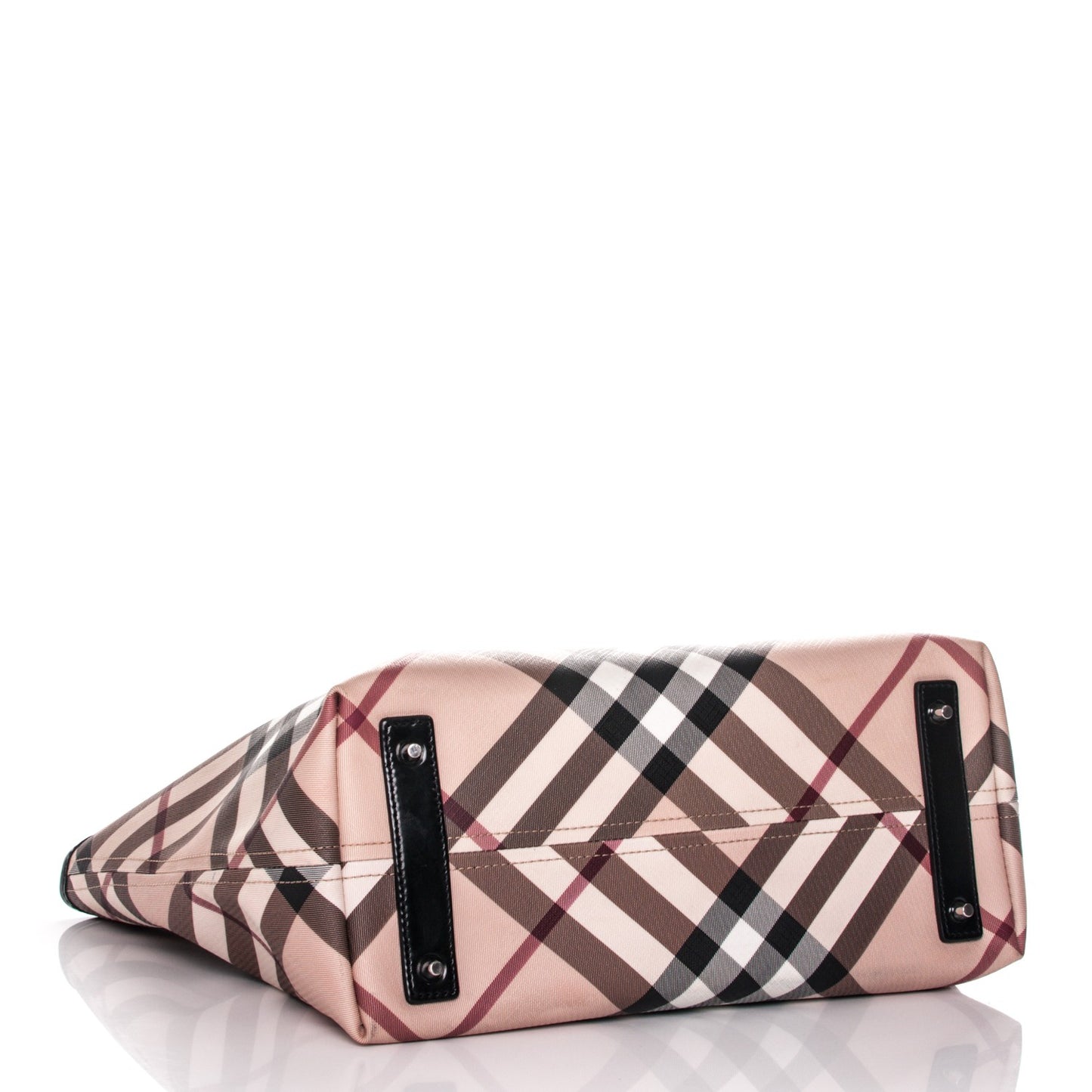 Nova Check Large Nickie Tote Black