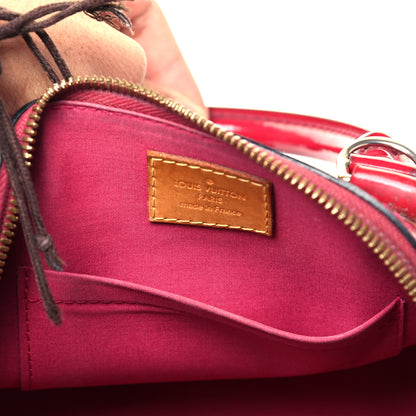 Louis Vuitton Vernis Alma BB Rose Indien 7 of 9