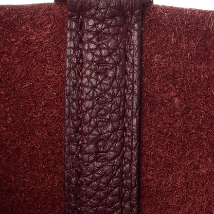 Hermes Taurillon Clemence Picotin Lock 18 PM Bordeaux 7 of 8