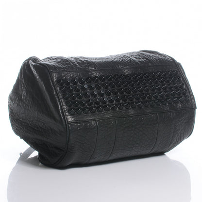 Alexander Wang Leather Rocco Black W Black Hardware 4 of 6