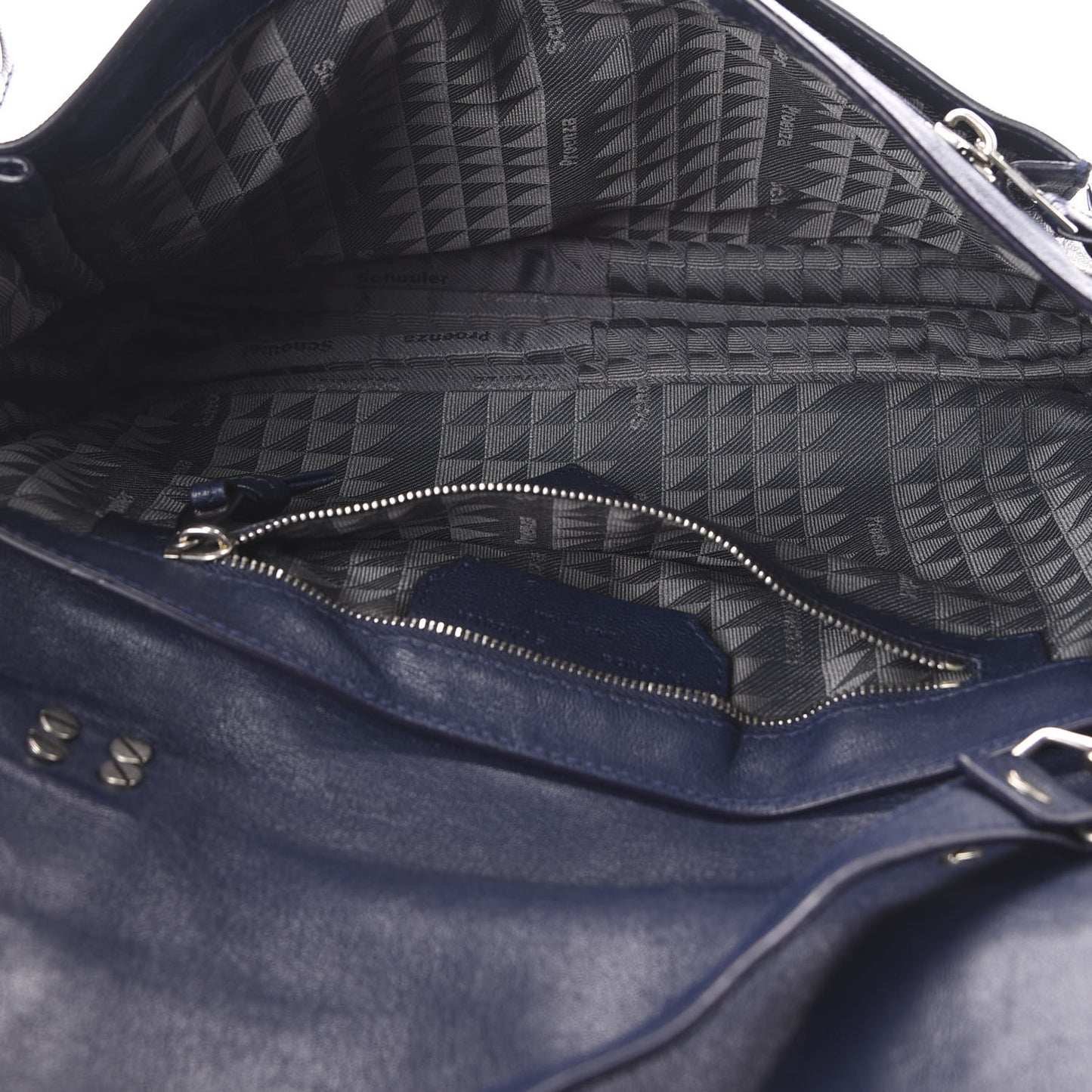 Lambskin Medium PS1 Satchel Midnight