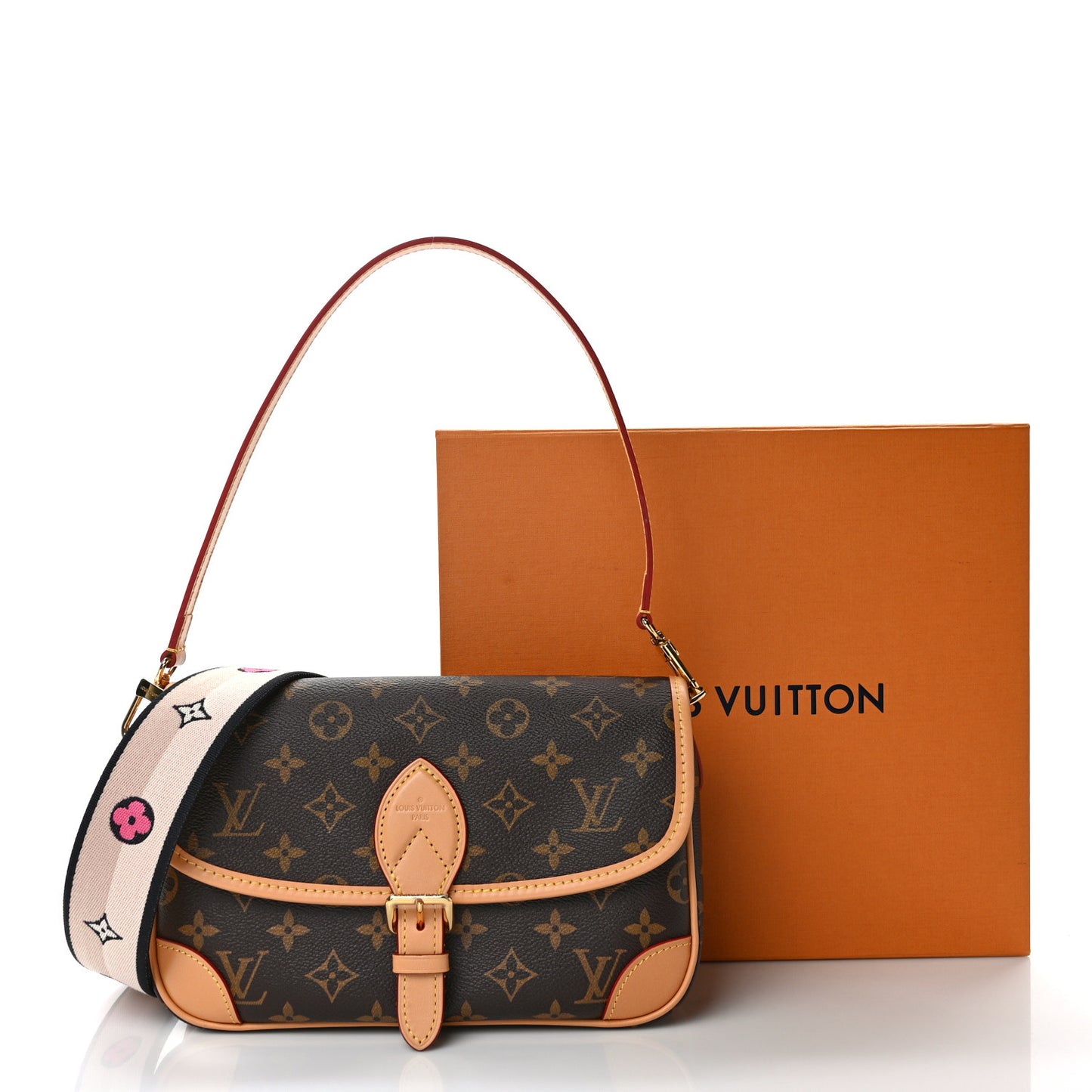 LOUIS VUITTON Monogram Diane Black