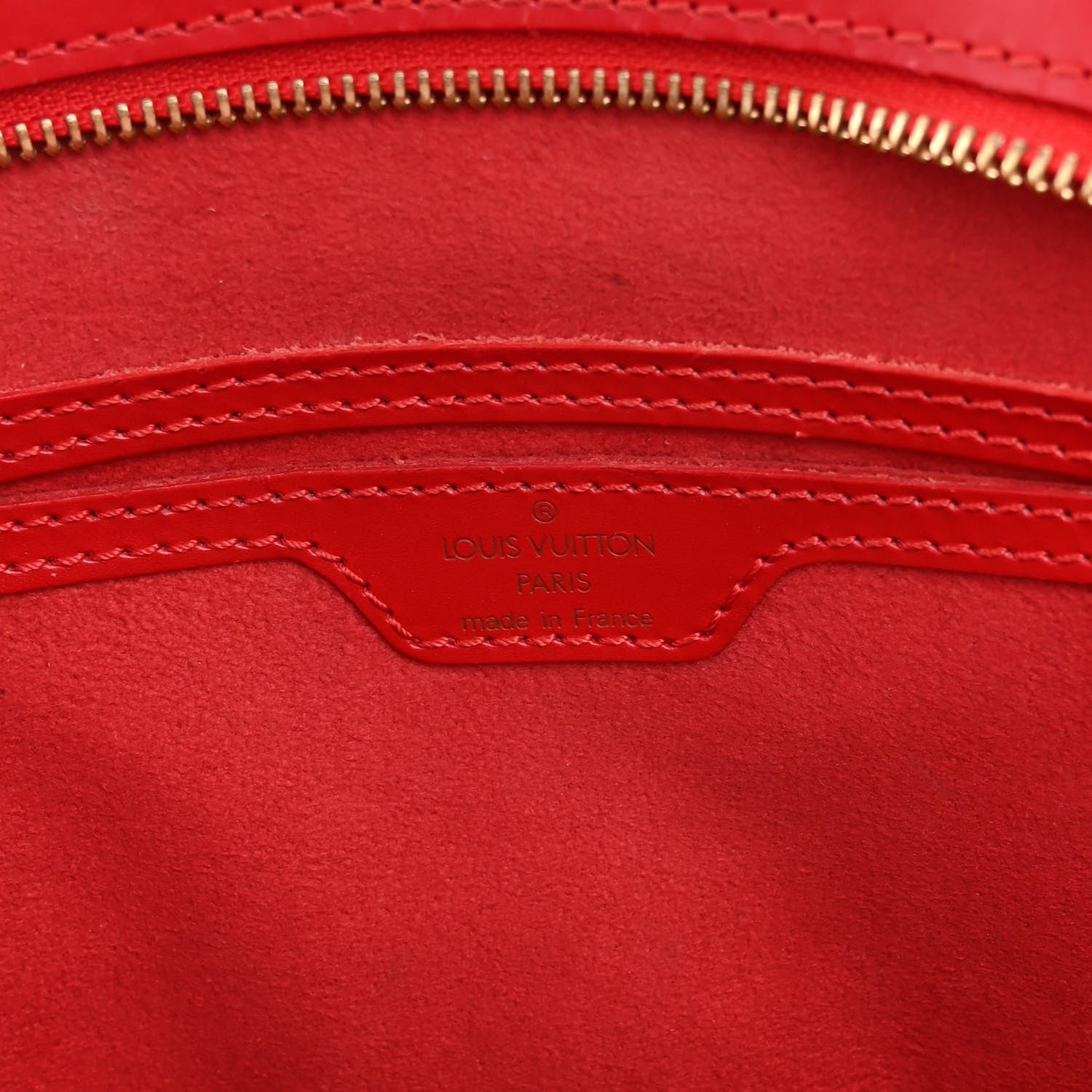 Louis Vuitton Epi Saint Jacques PM Long Straps Red 6 of 11