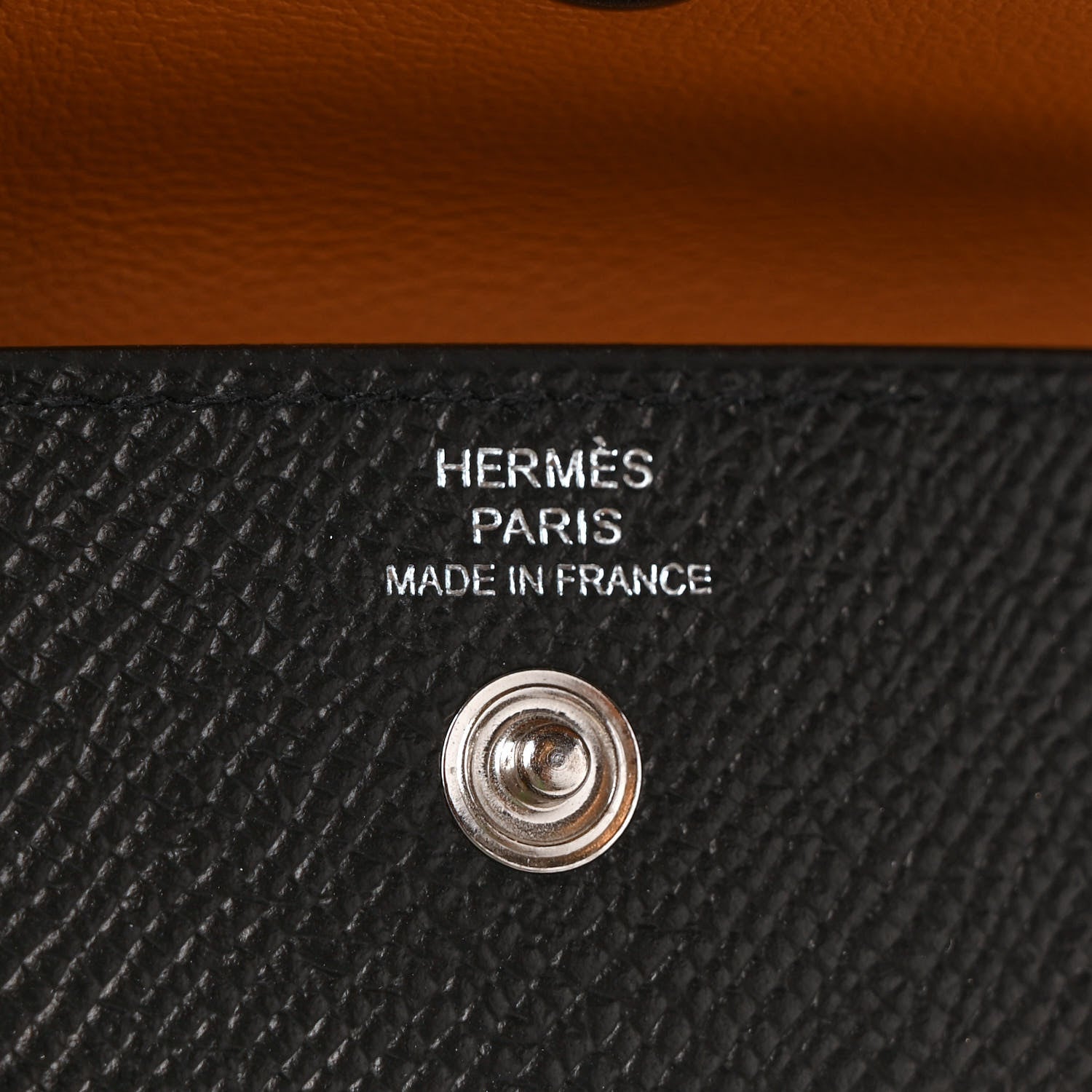 Hermes Epsom Quadrige Kelly Pocket 18 Belt Black 5 of 6