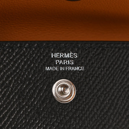 Hermes Epsom Quadrige Kelly Pocket 18 Belt Black 5 of 6