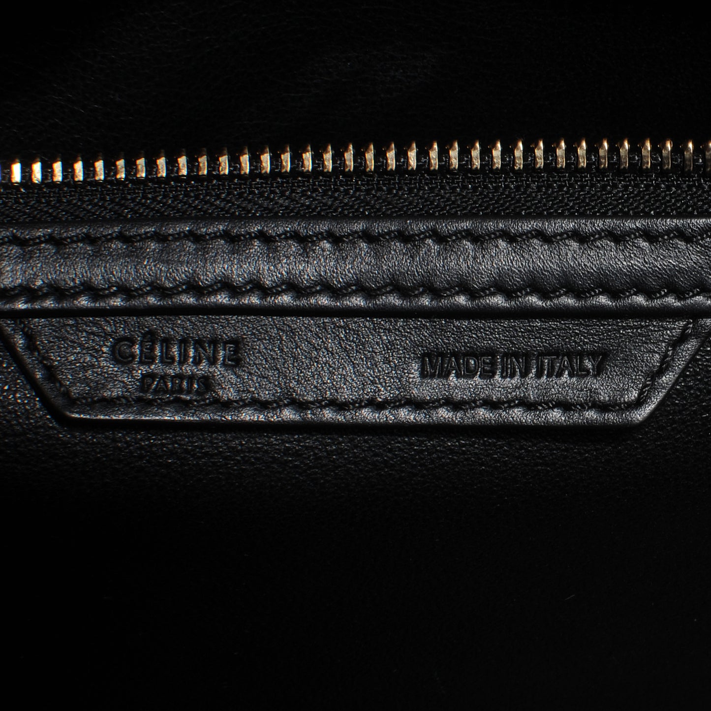 Smooth Calfskin Mini Luggage Black