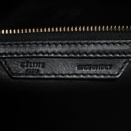 Celine Smooth Calfskin Mini Luggage Black 7 of 8