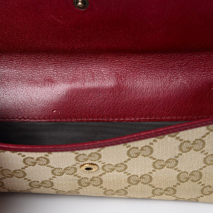 Gucci Monogram Miss GG Continental Wallet Red 18 of 19