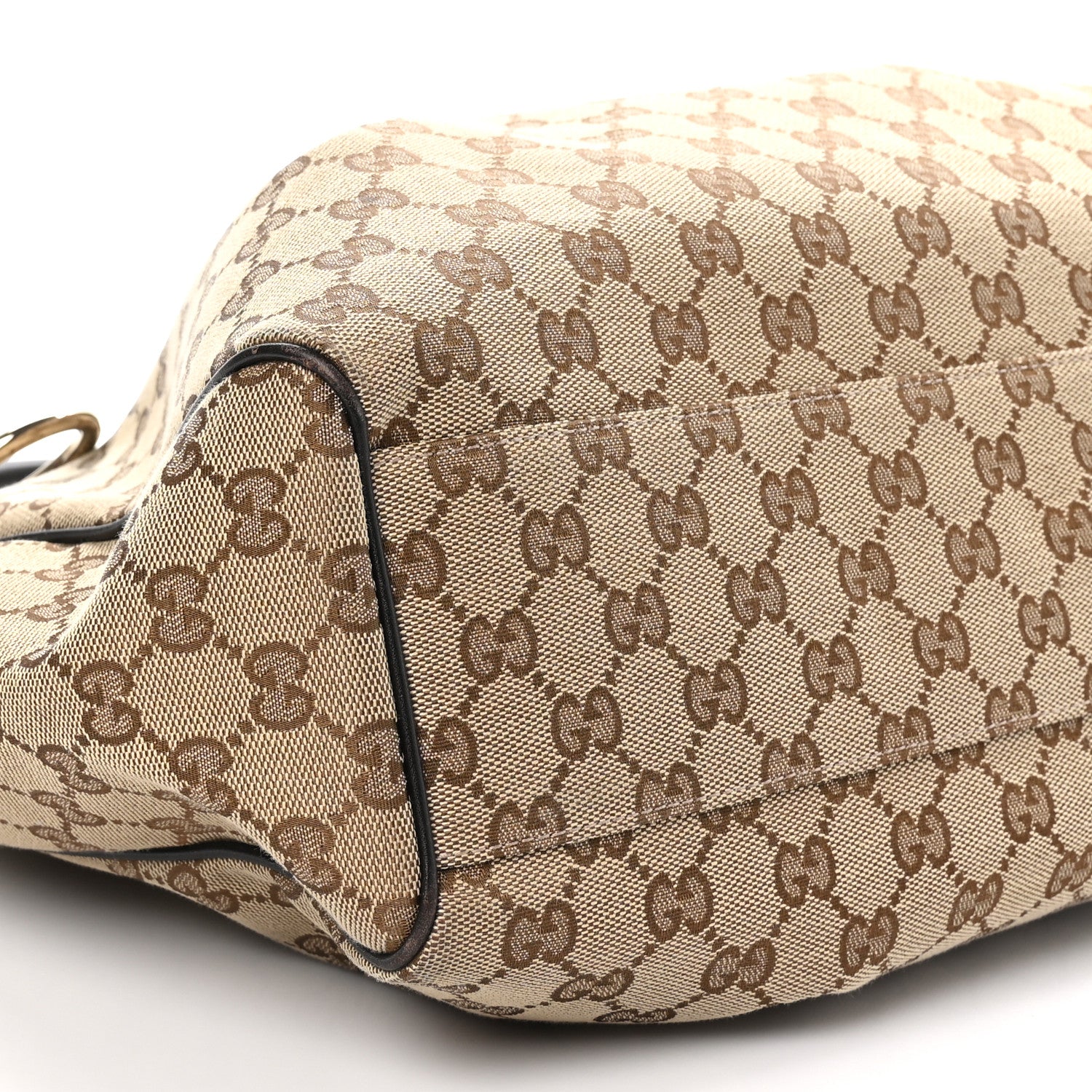 Gucci Monogram Medium Sukey Tote Dark Brown 9 of 10