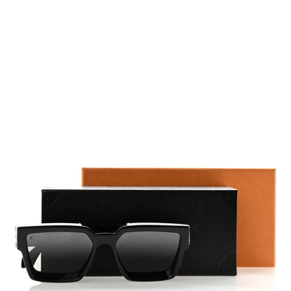 Louis Vuitton Acetate Metal 1.1 Millionaires Sunglasses Z1689W Black 8 of 8