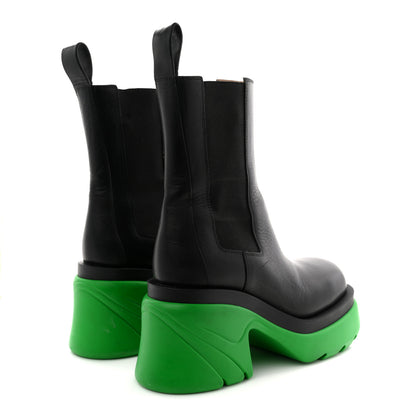 Bottega Veneta Calfskin The Flash Chelsea Boots 39 Black Grass 5 of 14