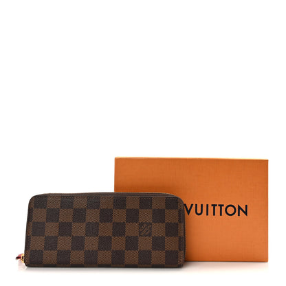 Louis Vuitton Damier Ebene Clemence Wallet Cherry 10 of 10