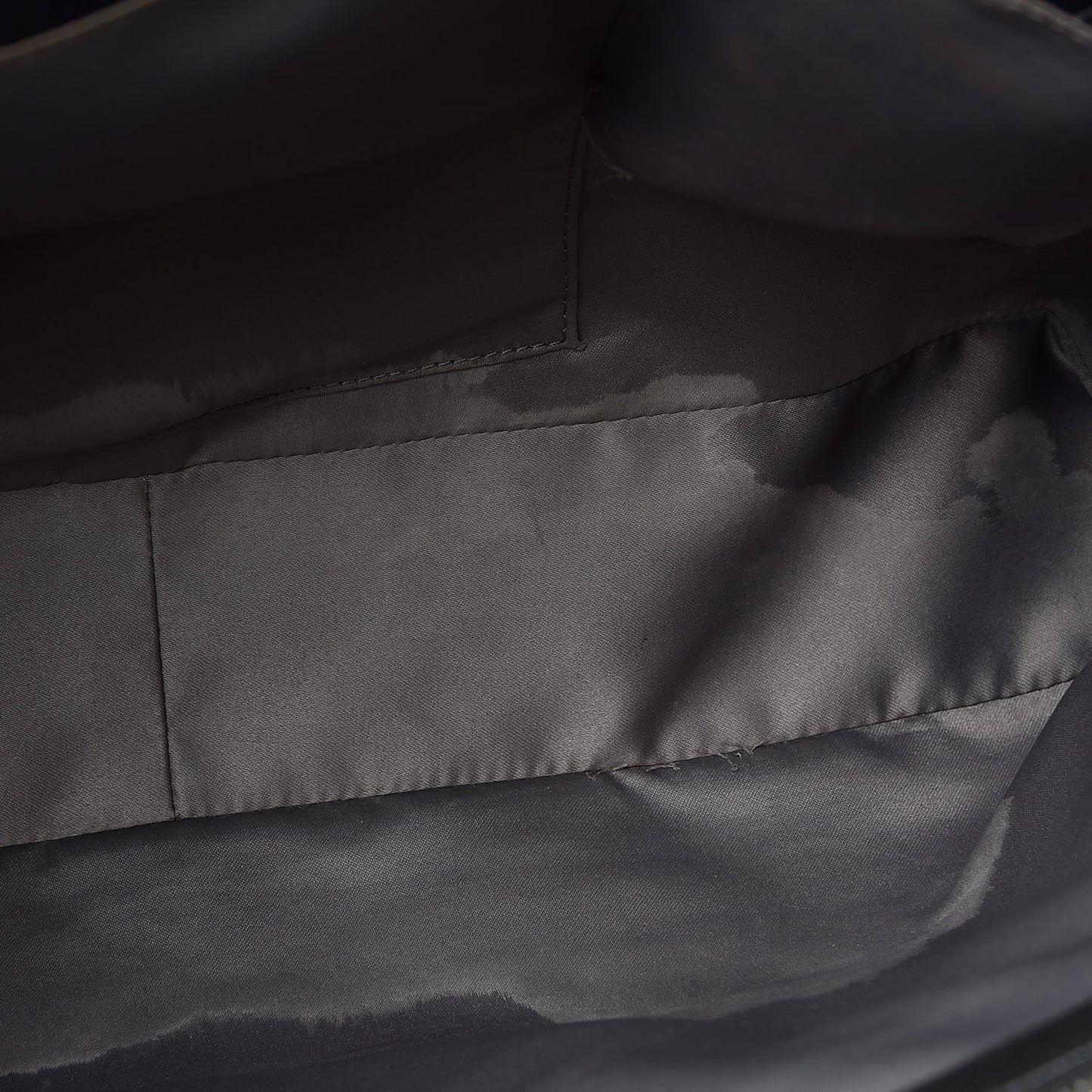 Caviar Quilted XL Grand Shopping Tote GST Dark Grey