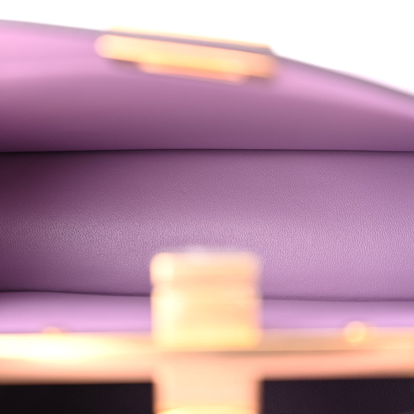 Shiny Nappa Petite Peekaboo I SEE U Satchel Violetta