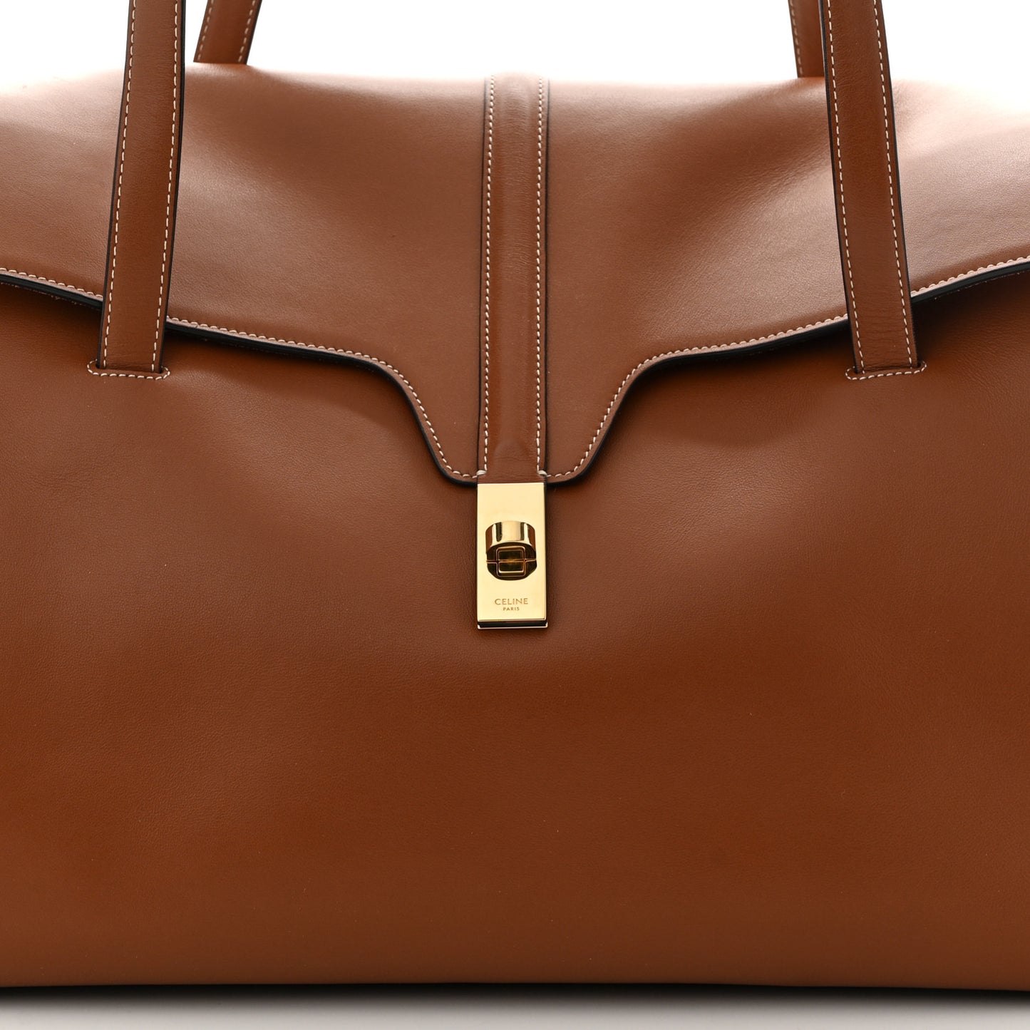 Calfskin Large Soft 16 Bag Tan