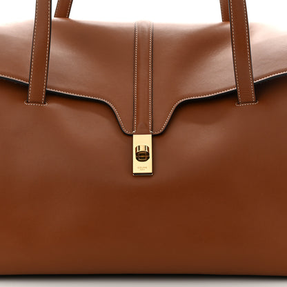 Celine Calfskin Large Soft 16 Bag Tan 7 of 13
