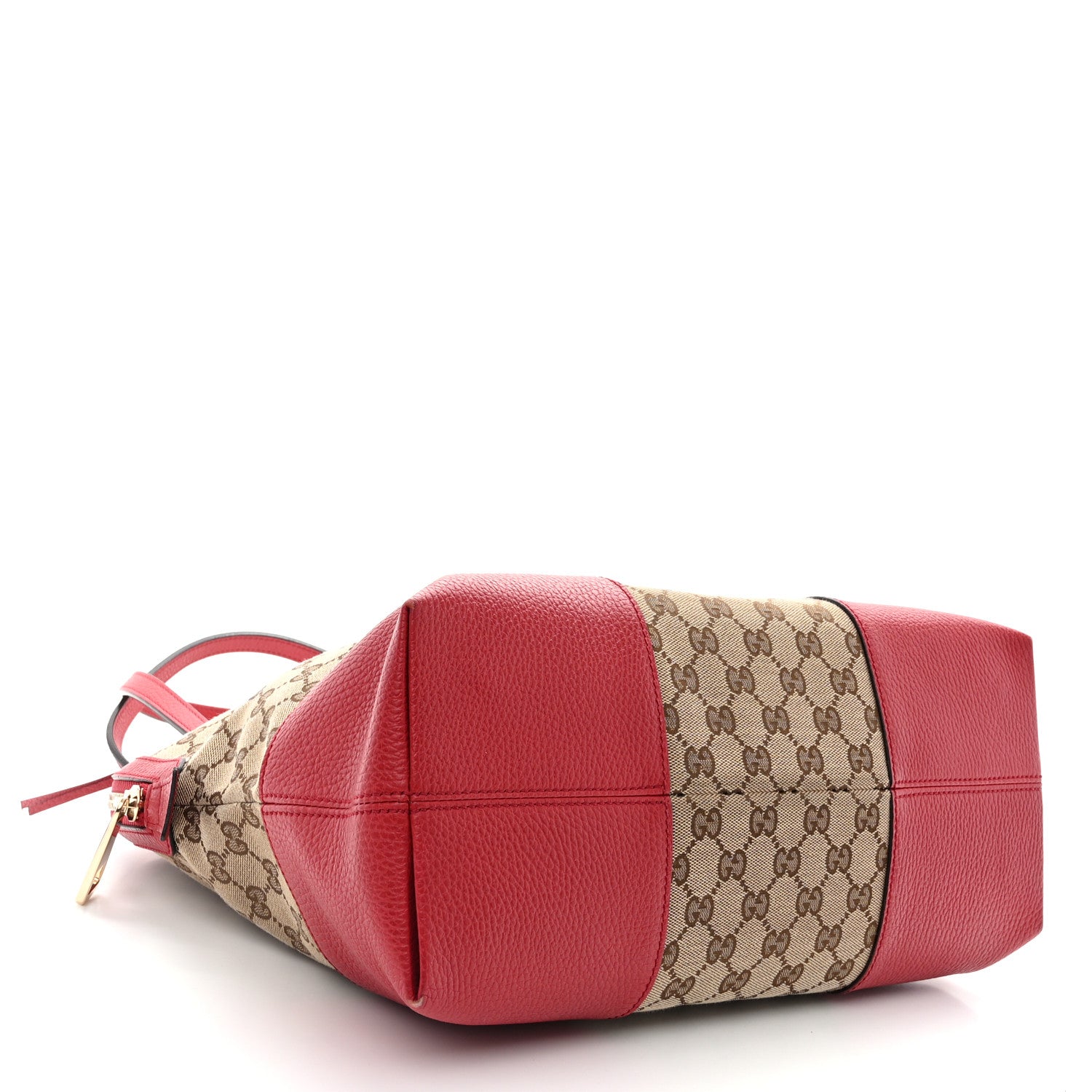 Gucci Monogram Medium Bree Shoulder Bag Red 4 of 14