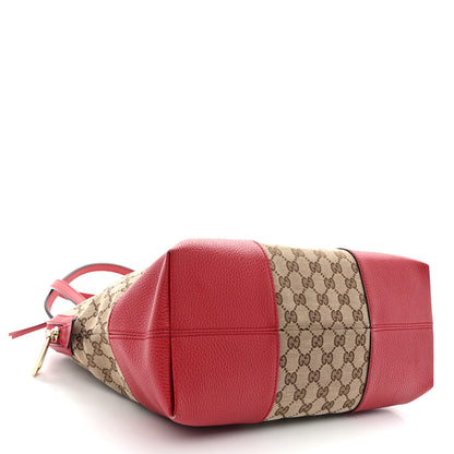 Gucci Monogram Medium Bree Shoulder Bag Red 4 of 14