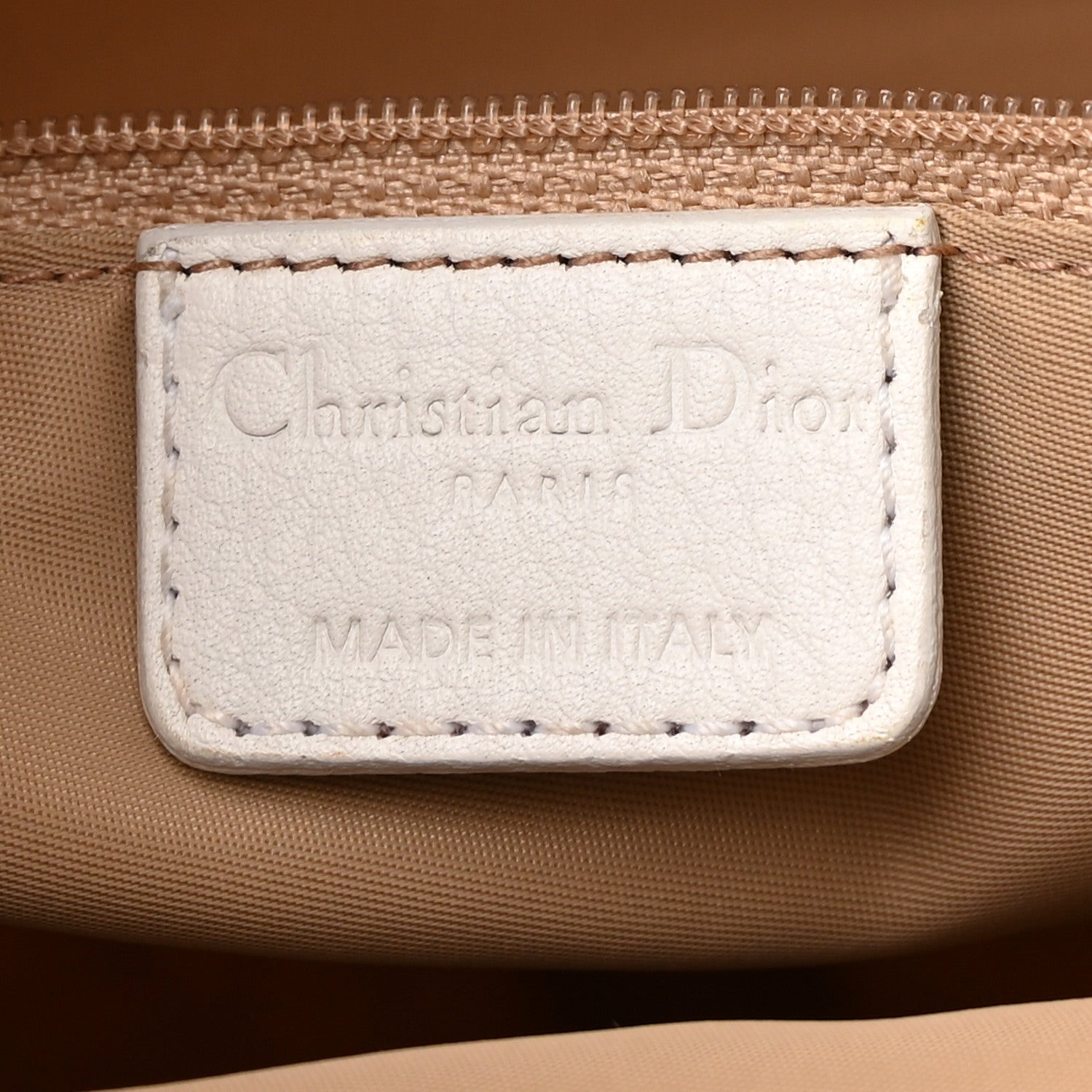 Christian Dior Monogram Pocket Satchel Beige 6 of 18