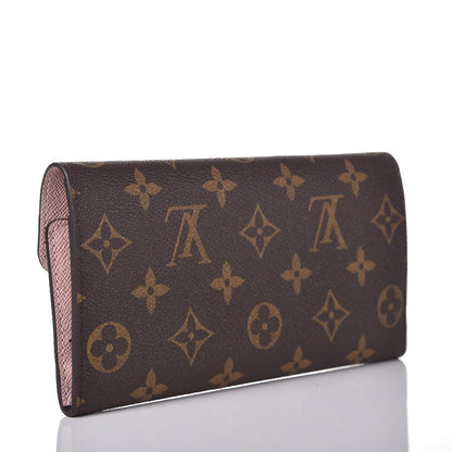 Louis Vuitton Monogram Josephine Wallet Rose Ballerine 3 of 7