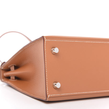 Hermes Epsom Kelly Sellier 25 Gold 6 of 11