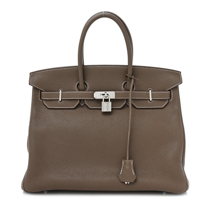 Hermes Togo Birkin 35 Etoupe 1 of 13