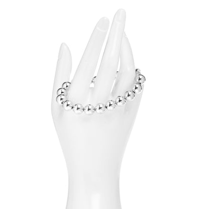 Tiffany Sterling Silver 10mm HardWear Ball Bracelet 2 of 4