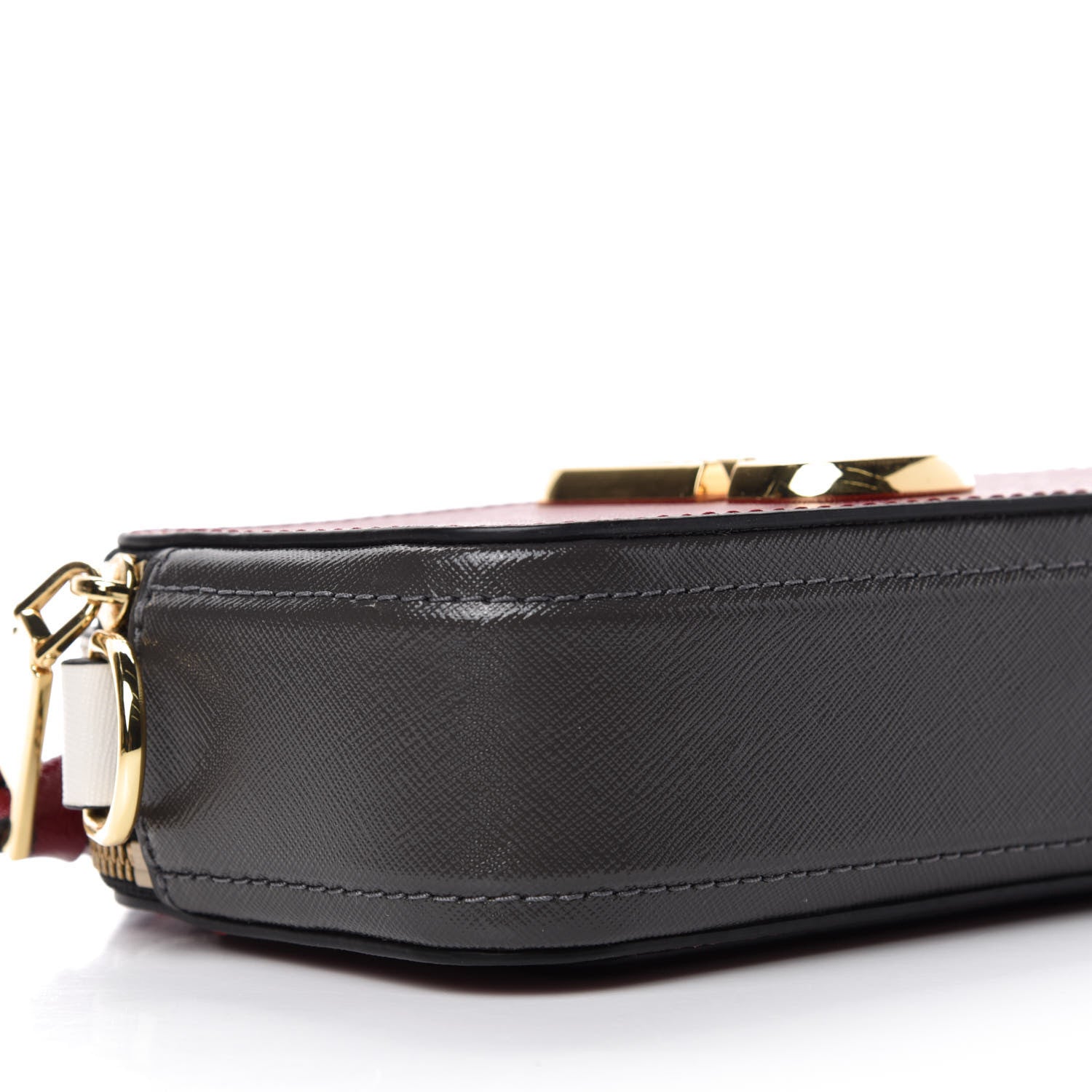 Marc Jacobs Saffiano Small Snapshot Camera Bag Red Multicolor 6 of 9