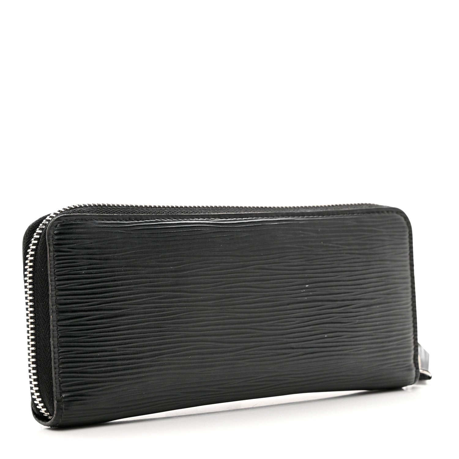 Louis Vuitton Epi Clemence Wallet Black 3 of 7