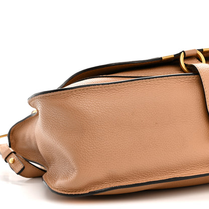 Chloe Calfskin Braided Medium Marcie Double Carry Light Tan 9 of 12