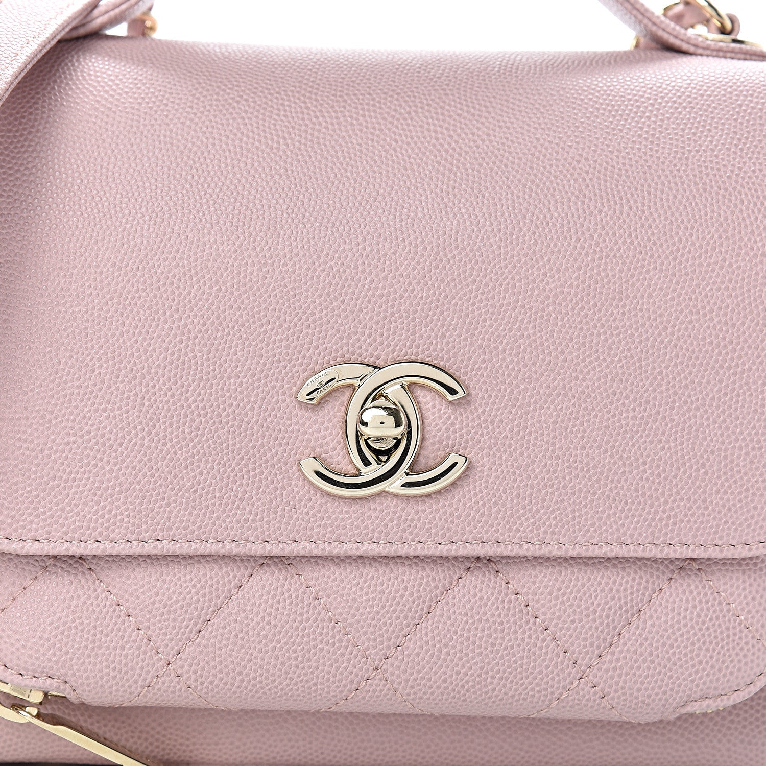 Chanel Caviar Quilted Small Business Affinity Flap Light Pink 7 of 10