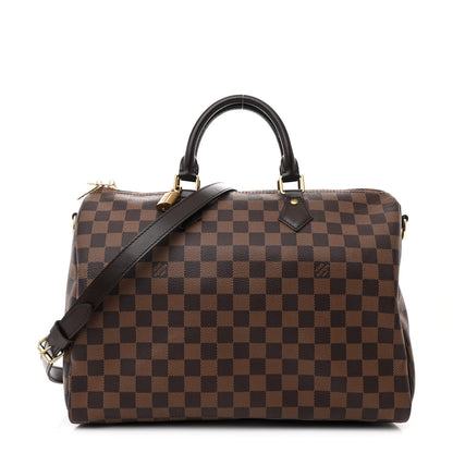 Louis Vuitton Damier Ebene Speedy Bandouliere 35 1 of 12